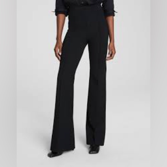 SPANX Pants - SPANX Black High-Rise Bootcut Flare Pants